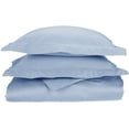 thumbnail image 1 of 1200-Thread Count 100% Egyptian Cotton Exquisite Solid Duvet Cover Set Light Blue / Full/Queen, 1 of 1