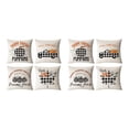 thumbnail image 3 of maskred 4piece Effortless Maintenance With Easy-care Decorative Pillow Cover Holiday Halloween-9 2Set, 3 of 6