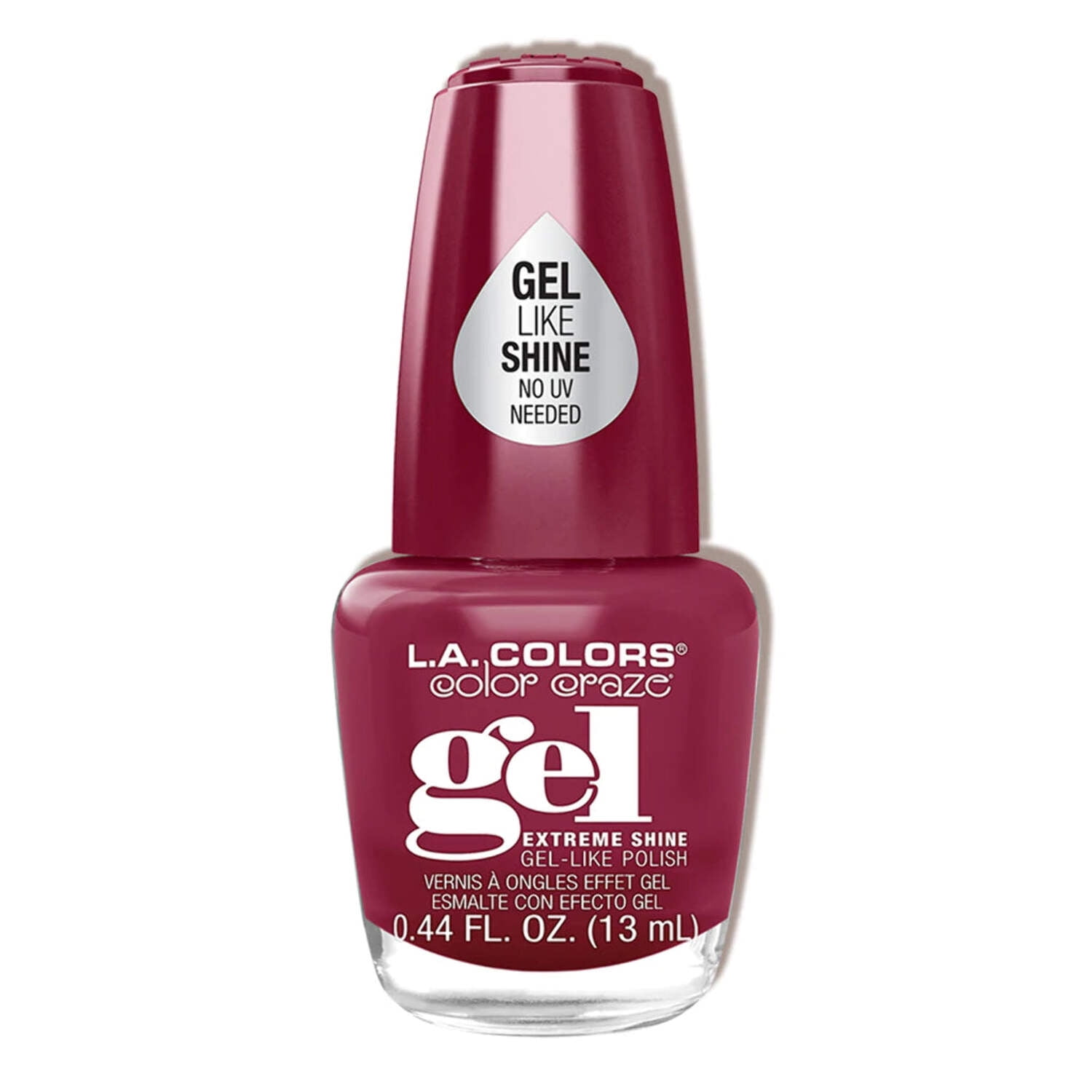 L.A. COLORS Gel-like Nail Polish, Never Ending, 0.44 fl oz