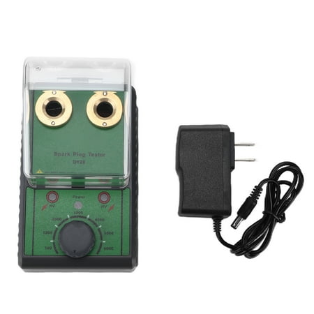 

12V Car Spark Plug Tester Adjustable Dual Hole Ignition Analyzer for Gasoline Vehicles AU Plug 100240V