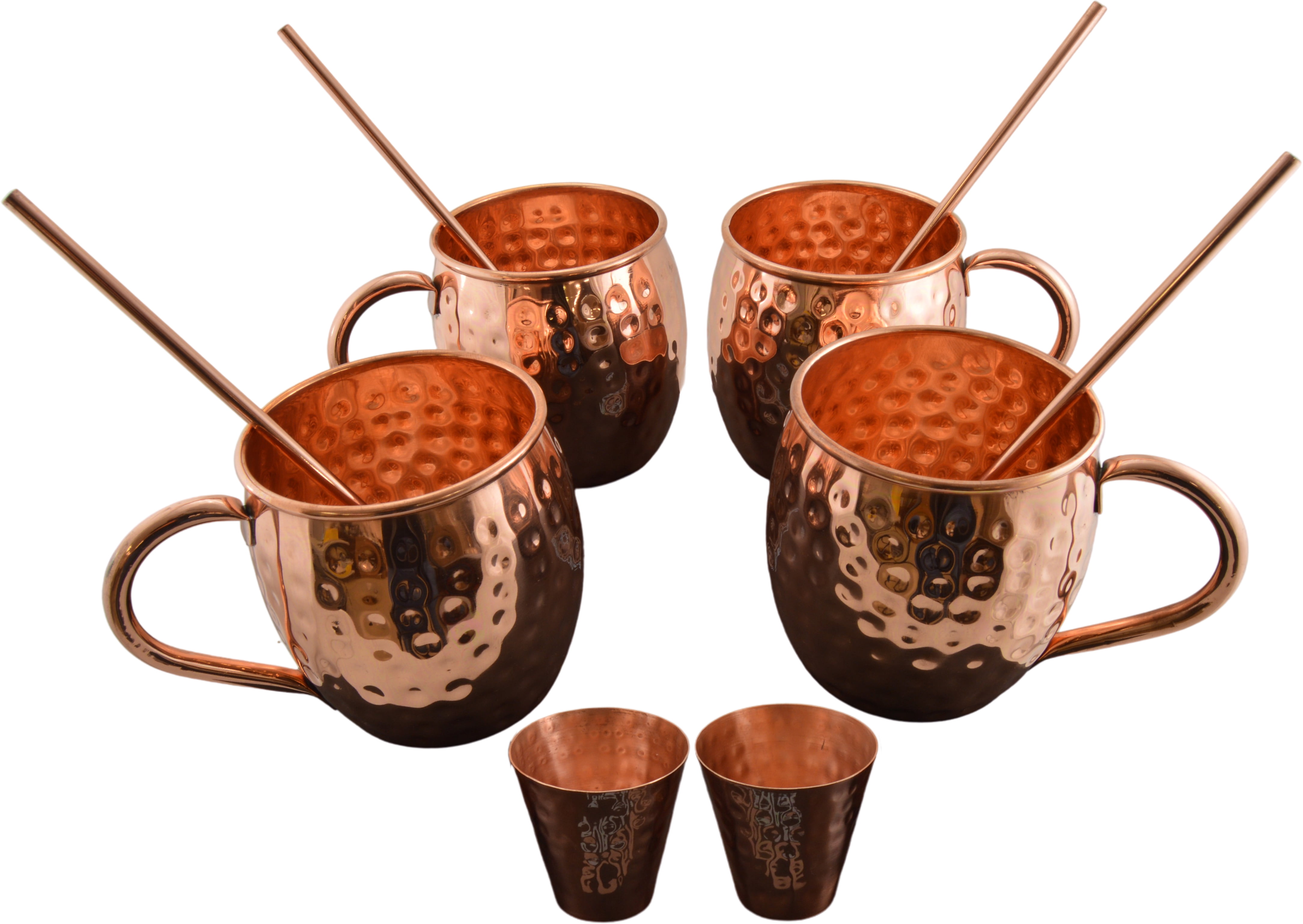 Copper Moscow Mule Mug 87 Gift Box Craft Cocktails Polished 16 Oz Long Lasting Stainless Steel Lined 