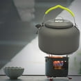 thumbnail image 4 of 1. Camping Kettle Campfire coffee and tea Pot Fast Heating for Boiling Portable for Outdoor Hiking Picnic Cooking, 4 of 8