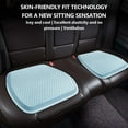 thumbnail image 3 of Seat Covers for Cars,Breathable Front Car Seat Cover Cooling Pad Reduces Wear & Dissipate Heat Quickly,Anti-Slip Ventilated Seat Covers Summer Car Accessories Fits Car Truck (Blue), 3 of 9