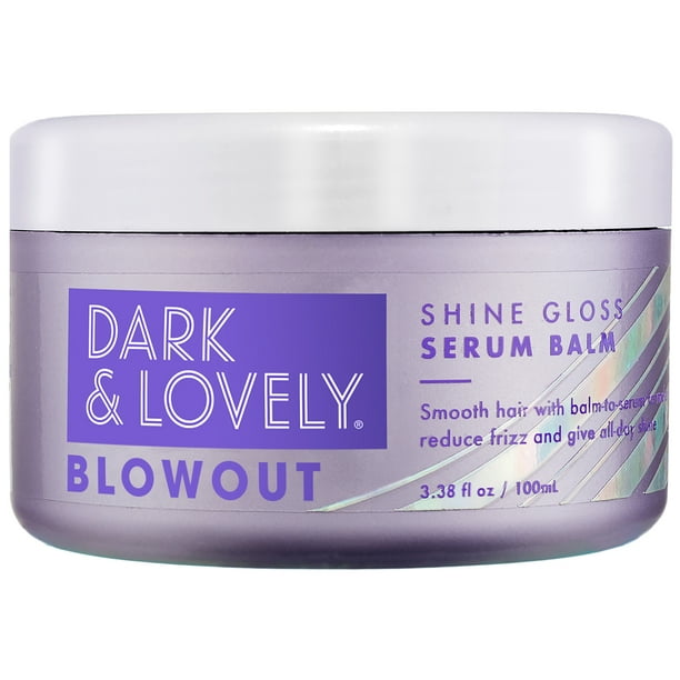 Dark and Lovely Blowout Frizz Control Moisturizing Hair Serum with Shea