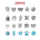 thumbnail image 4 of Kit de fabricación de pulseras Joyas DIY Cuentas Colgantes Set Cumpleaños Navidad Dar gracias Regalo Artesanía Accesorio Suministros para manualidades Azul kenally HA009248-02B, 4 of 6