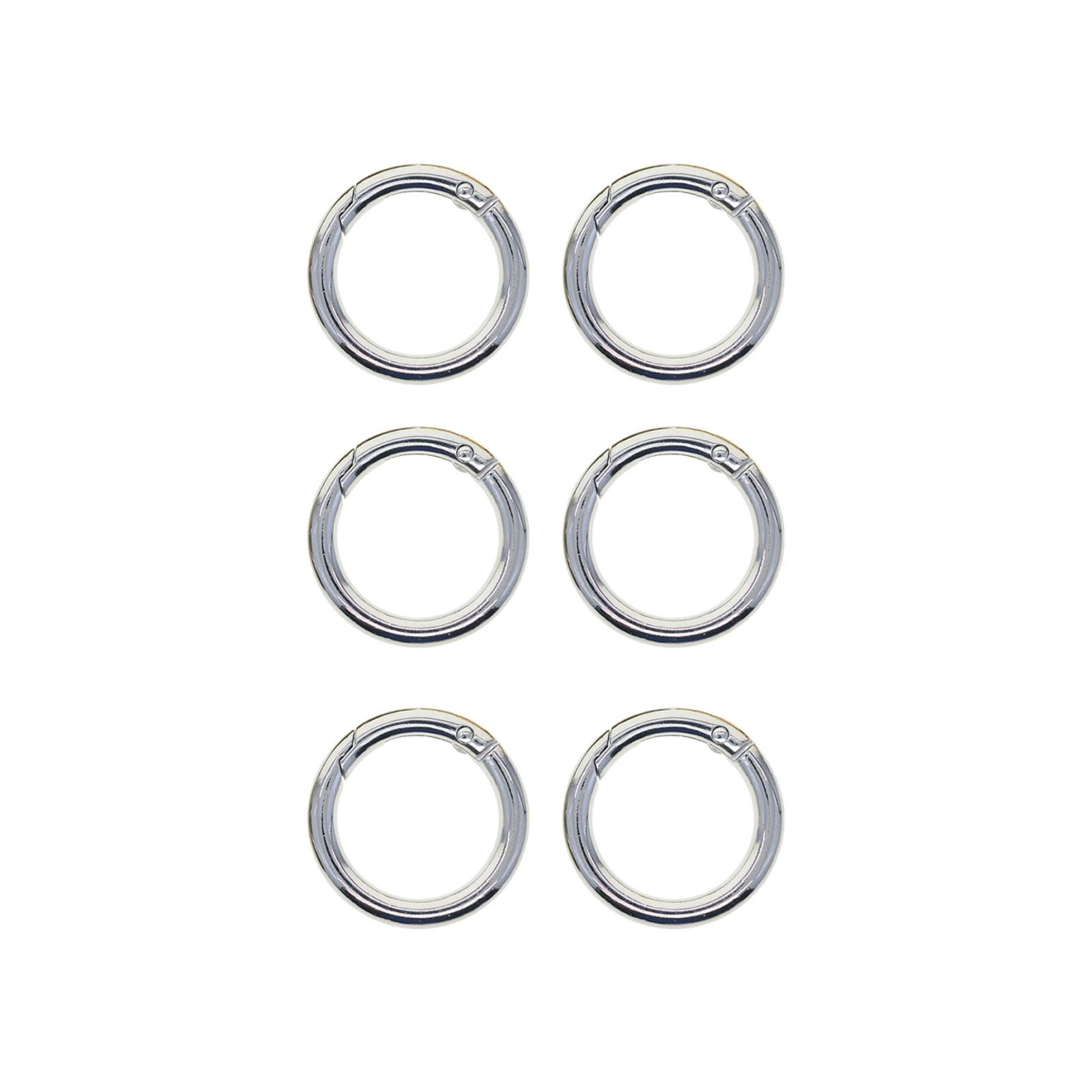 6 Anillos Redondos De Resorte Para Puerta Clip A Presi n De 1 26 6 Anillos Redondos De Resorte Para Puerta Clip A Presi n De 1 26