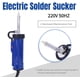 thumbnail image 2 of ADT-3 Electric Solder Sucker 220V/30W, Electric Vacuum Desoldering Pump Iron, Electric Desoldering Gun Tool (EU Plug), 2 of 5
