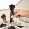 thumbnail image 3 of Linen Chest Cosmetic Organizer with Drawer - Cream, 3 of 3