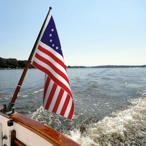 BetsyRoss Flag - American US Flag 3x5 Outdoor Double Sided- 13Stars Colonies-Primitive USA Flags- United States Flags Polyester with Brass Grommets Banner