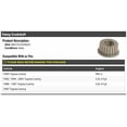 thumbnail image 4 of Marketplace Auto Parts Pignon de Vilebrequin - Compatible avec Toyota Camry 1987-2001, 4 of 4