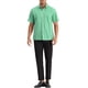 thumbnail image 2 of Camisas de vestir de cuadros INSPIRE CHIC para hombres de manga corta S Verde, 2 of 6