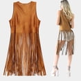 thumbnail image 4 of Set de disfraces EVISWIY, ropa hippie para mujer, trajes de los años 60 y 70, 4 of 7