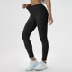 thumbnail image 5 of Pantalones deportivos ajustados de cintura en V y color liso con cintura en V para fitness y yoga sin vergüenza, 5 of 6
