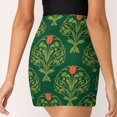 thumbnail image 5 of Art Nouveau Tulip Pattern Women's Shorts Non-Slip Single Pocket A-line Trouser Skirt Summer Shorts Casual Shorts for Women, 5 of 7