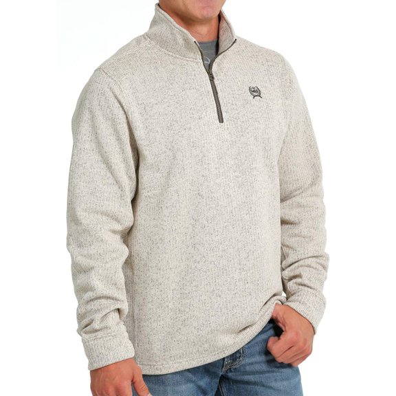 Cinch Men's Stone Quarter Zip Sweater Pullover MWK1080013