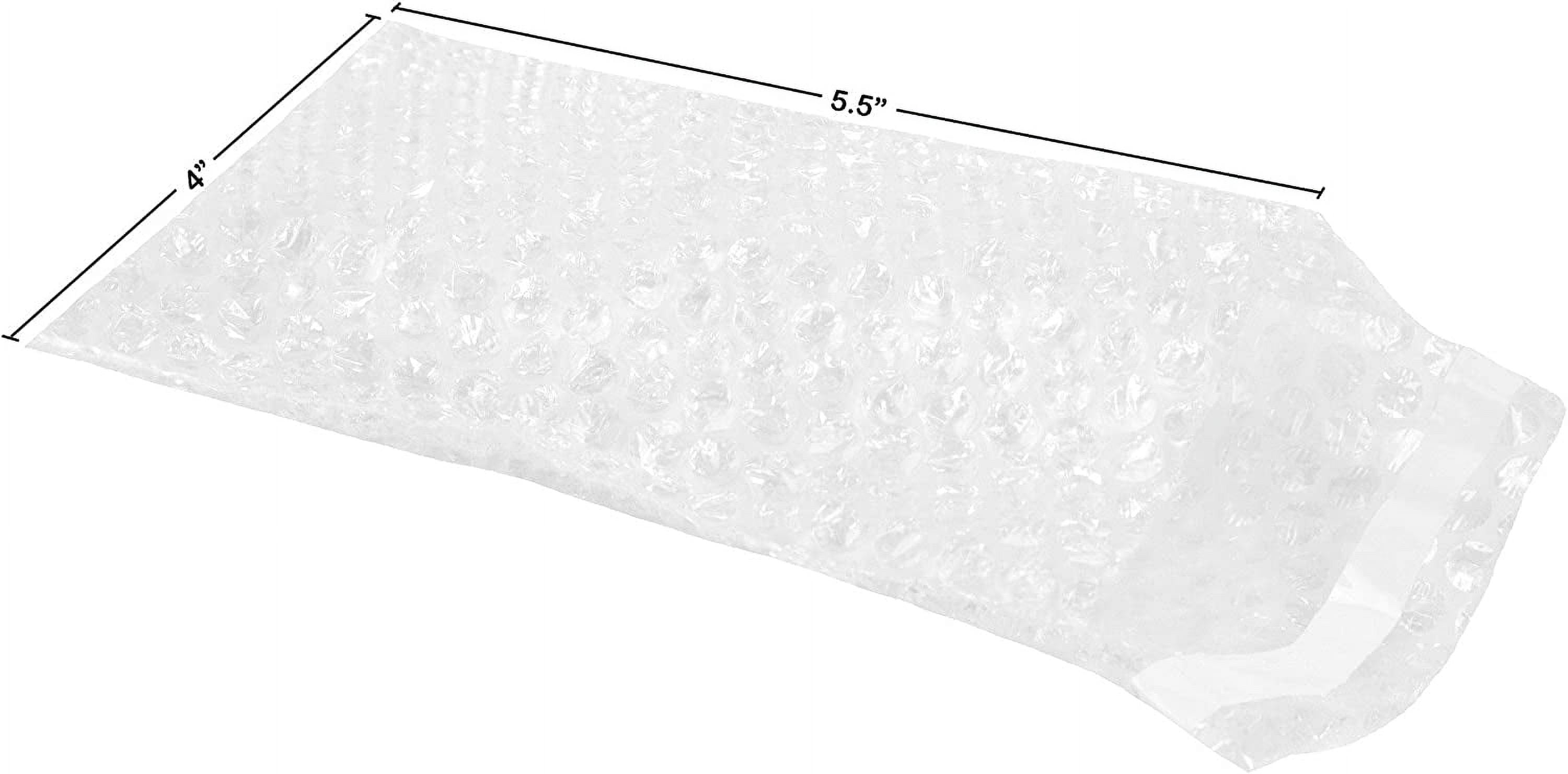 Uboxes Bubble Out Bag 4" x 5.5" #1, pack of 1200, Clear