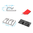 thumbnail image 3 of 100Pcs Hooks for Outdoor String Light Garland Clip Heavy Duty Cable Cord Hanging Rope Wall Holder Accessories, 3 of 8