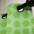 thumbnail image 3 of Ambesonne Lime Green Grommet Curtain, Simple Geometrical, 50" x 84", Almond Green, 3 of 6