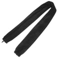 thumbnail image 1 of 1Pcs Black Flannel Chandelier Chain Cover for Lighting Fixture Cable Management 11.8X1.9X0.1in, 1 of 9