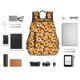 thumbnail image 4 of Disketp Vintage Wood Grain Sunflower B Mochila Ligera e Impermeable, Mochila de Día Resistente para Viajes, Senderismo y Uso Diario para Hombre y Mujer, 4 of 7