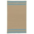 thumbnail image 1 of Colonial Mills Rug DE25R036X060S Denali End Stripe Braided Area Rug  Federal Blue - 3 x 5 ft., 1 of 1