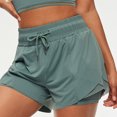 thumbnail image 1 of Women's Quick-Dry Running Workout Sports Shorts, 1 of 7