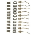 thumbnail image 1 of Backpack Bag Clip Strap Set, Portable Practical Backpack Vest Belt Kit Wide Applicability  For Hiking Black,OD Green,Tan, 1 of 8
