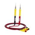 thumbnail image 2 of Multimeter Test Probe Electrical Test Probes Set Volt Meter Leads Silicone Wire Gold Plated Copper for Electricians, 2 of 9