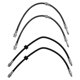 thumbnail image 1 of Juego de Mangueras de Freno TRQ Delanteras y Traseras para BMW 318i 323i 1997-99, 1 of 9