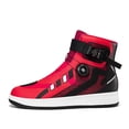 thumbnail image 4 of Bottes et Chaussures de Moto Toutes Saisons pour Hommes et Femmes, Rouge Rose, 45, 4 of 14