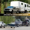 thumbnail image 4 of UPGRADED Djustable Trailer Hitch, Fit For 2 Inch Receiver, 8-Inch Drop/Rise, Aluminum Drop Hitch, 12,500 Lbs Gtw - Tow Hitch For Trailer, 4 of 13