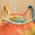 thumbnail image 4 of Ketyyh-chn99 Toddler Girl Tank Tops Vest Top Toddler Kids Girls Dance Tank Top Racerback Crop Tank Top Tie Dye Sleeveless Sports Dance Top For Size for 6-7 Years,Orange, 4 of 7