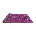 thumbnail image 2 of Ahgly Company Indoor Square Persian Purple Traditional Area Rugs, 8' Square, 2 of 4