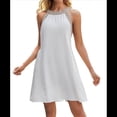 thumbnail image 3 of Vestido para Mujer, Sin Mangas, con Bloques de Color, Color , Talla XXL, 3 of 8