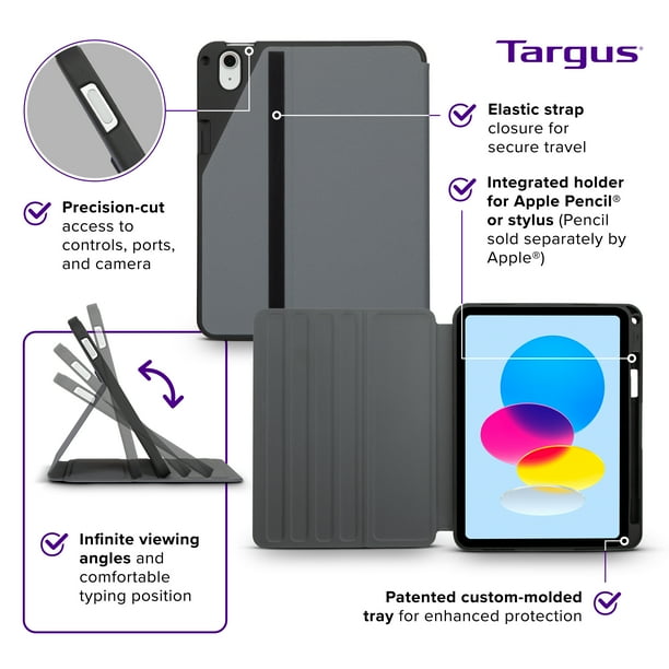 Targus® Click-In™ Case for iPad® (A16) and iPad® (10th gen.) 10.9