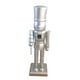 thumbnail image 4 of Figura de Cascanueces Navideño, Regalo de Navidad, Adorno de Mesa, Estatua Decorativa Plata, 4 of 9