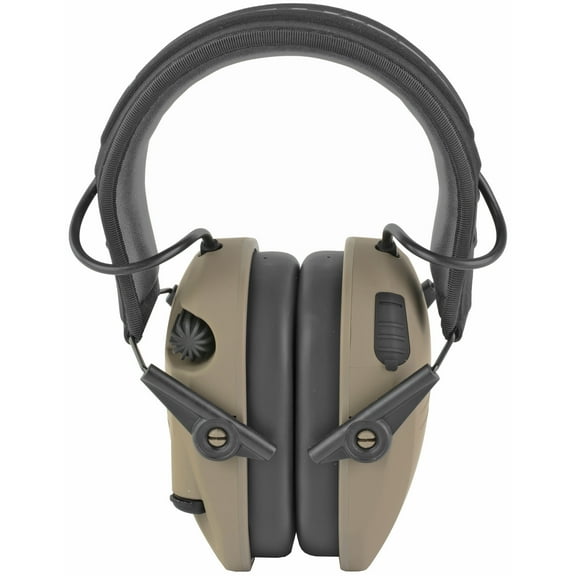 Walker's Razor Slim Low Profile Rechargeable Electronic Ear Muffs Flat Dark Earth