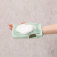 thumbnail image 2 of Innobaby Double Sided Silicone Massage Mitt Bath Scrubber Shower Brush & Scalp Massager/ Green, 2 of 8