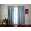 Roc-lon Blackout Tailored Curtain , Blue