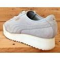 thumbnail image 4 of PU & MA Roma Amor Low Suede Trainers 370946-03 Pale Blue/White UK6/US8.5/EU39, 4 of 6