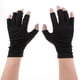 thumbnail image 3 of Guantes de seda Sunnimix Medio Dedo Elásticos UV Protección Solar Negro, 3 of 8