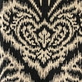 thumbnail image 3 of Plutus Floral Fantasy Black and Beige Luxury Throw Pillow 16"L x16"W, 3 of 3
