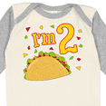thumbnail image 4 of Inktastic Im Two- taco birthday party Boys or Girls Long Sleeve Baby Bodysuit, 4 of 5