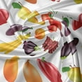 thumbnail image 7 of Ambesonne Fruits and Vegetables Valance & Curtain, Various Items, 55"x24", Multicolor, 7 of 7