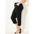 thumbnail image 3 of Catherines Women's Plus Size Petite Ari Performance Convertible Cargo Pant, 3 of 4