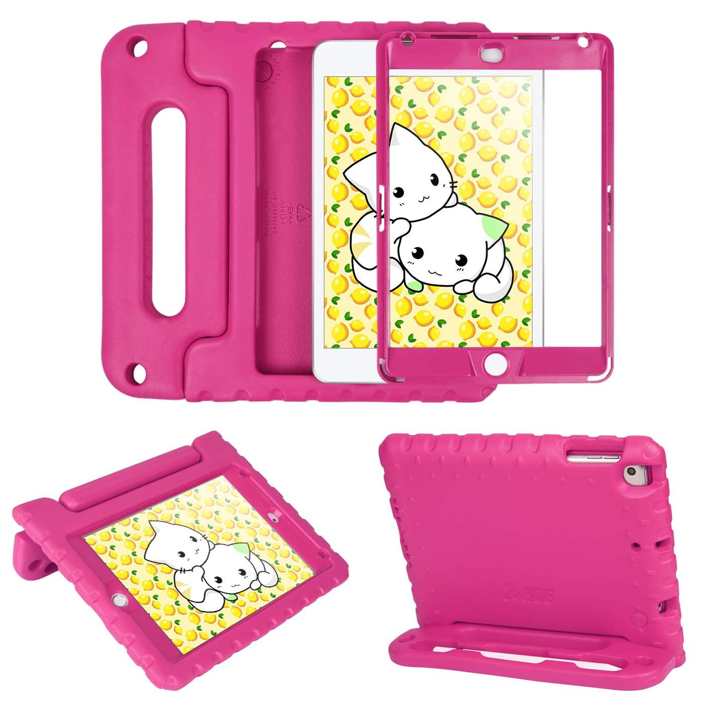 Hde Ipad Mini 5 4 Case For Kids With Built In Screen Protector Shockproof Handle Stand With Apple Pencil Holder Compatibile With New Ipad Mini 5th Generation And Ipad Mini 4th Generation Hde Ipad Mini 5 4 Case For Kids With Built In Screen Protector Shockproof Handle Stand With Apple Pencil Holder Compatibile With New Ipad Mini 5th Generation And Ipad Mini 4th Generation