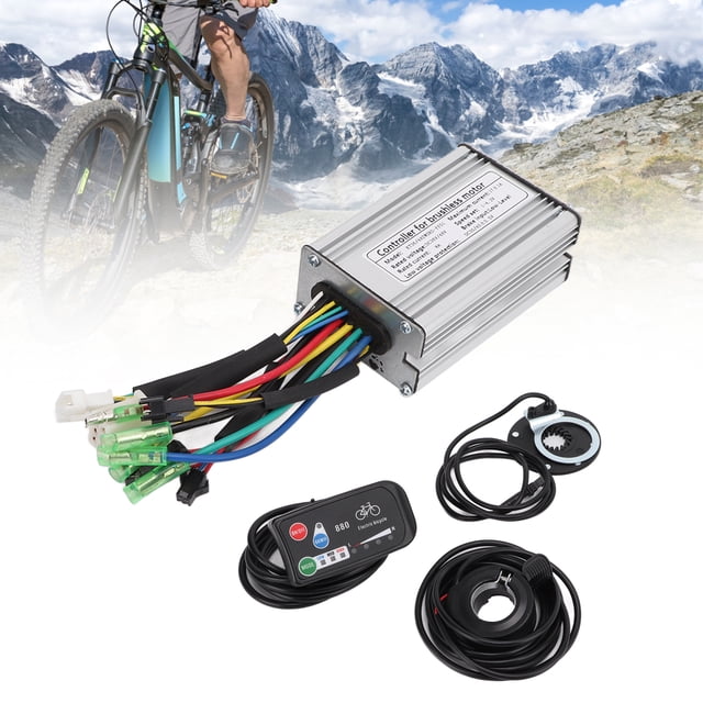 Kit de Controlador de Bicicleta Eléctrica 17A con Sensor de Pantalla KT-LED880 ANGGREK