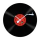 thumbnail image 5 of Reloj de pared de vinilo ligero para decoración del hogar, negro, silencioso, para sala de estar, habitación infantil, estudio, cocina., 5 of 9