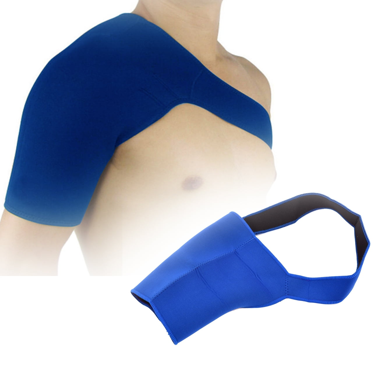Nuvalu Injury Arthritis Pain Strap Shoulder Support Brace, S