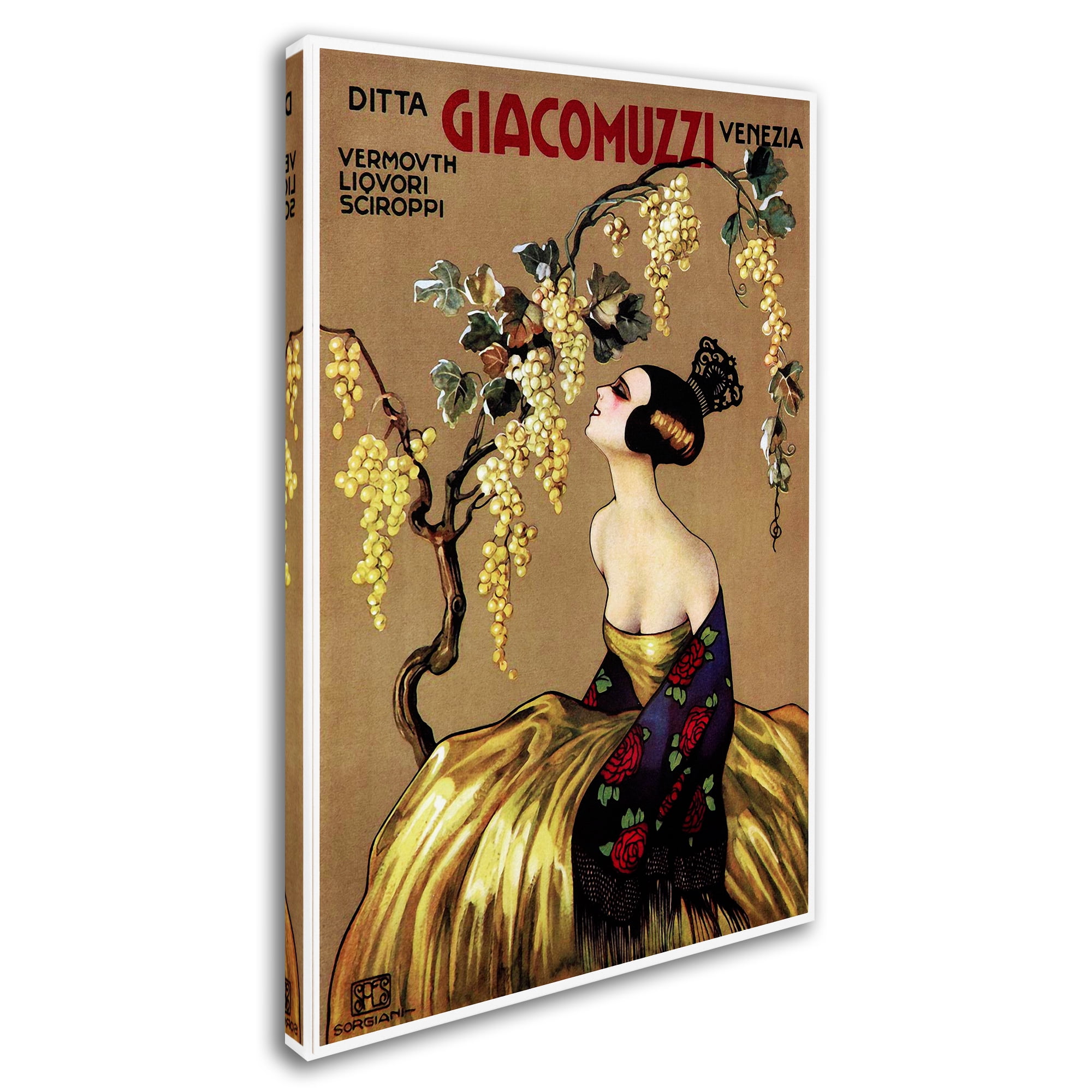 Trademark Fine Art 'Ads-0082' Canvas Art by Vintage Lavoie